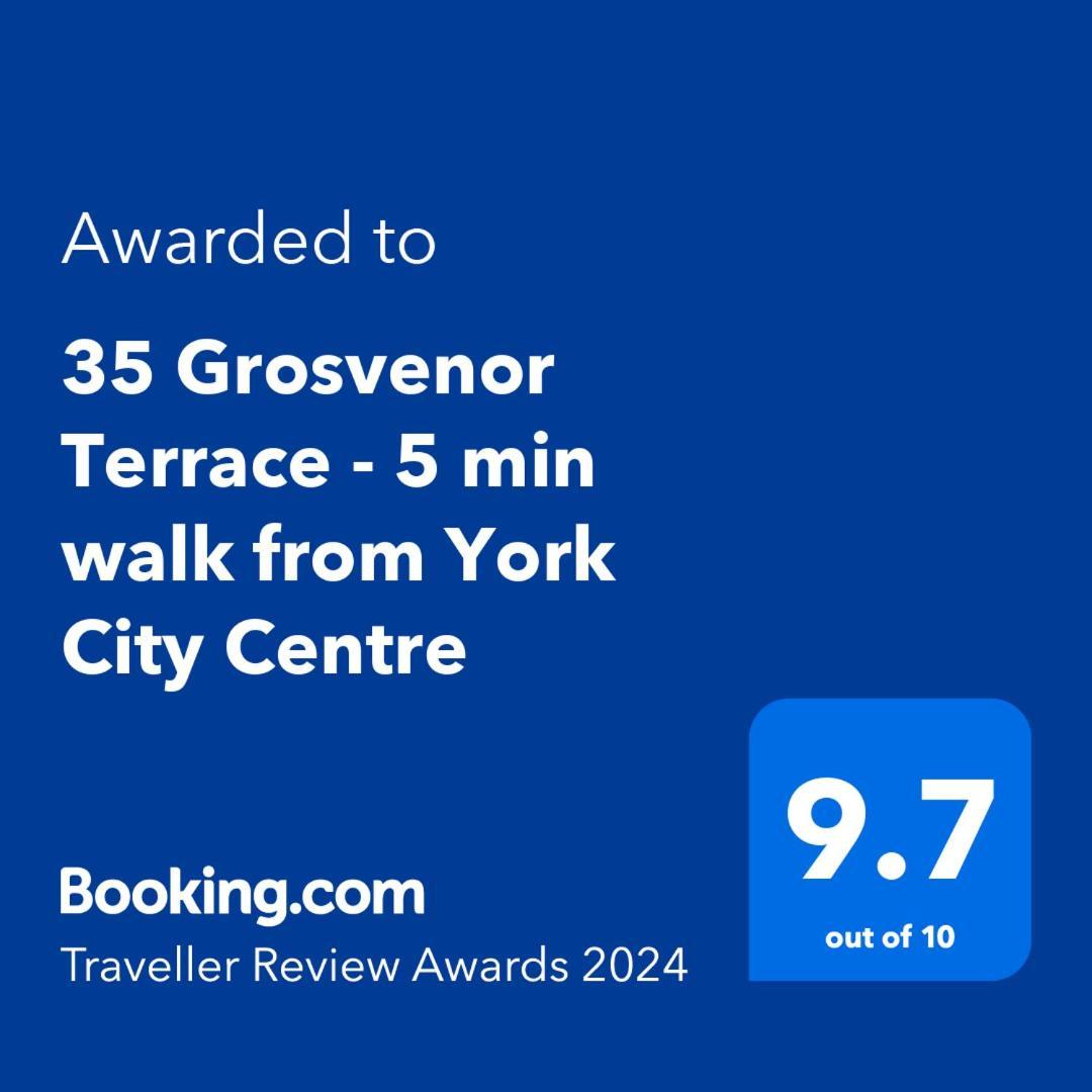 35 Grosvenor Terrace - 3 Bed Sleeps 6, 5 Min Walk From York City Centre Exteriér fotografie